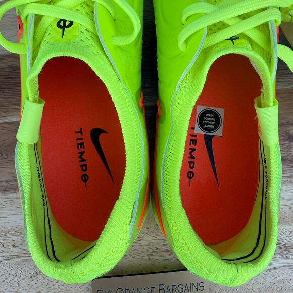Nike Tiempo Legend 10 Elite FG ‘Neon Volt’ Men’s 6.5 Soccer Cleats DV4328-701 main image 5